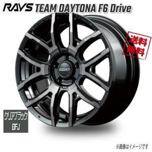 RAYS RAYS TEAM DAYTONA F6 Drive ブラックマシニング BNC 18インチ