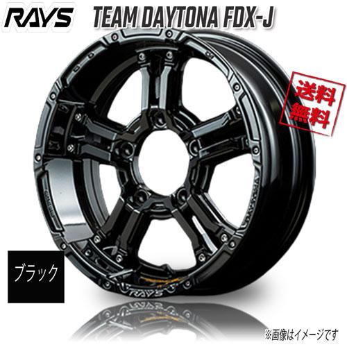 RAYS TEAM DAYTONA FDX-J BNN (Black) 16インチ 5H139.7 ...