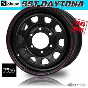 ホイール新品 4本セット SHONE SST DAYTONA ブラック FR37キャップ付属 