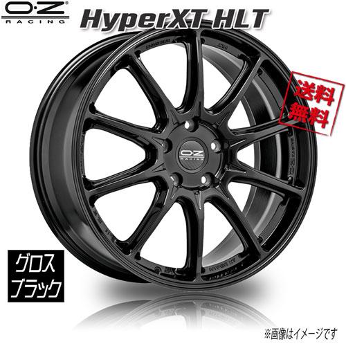 OZレーシング HyperXT HLT グロスブラック 22インチ 5H120 10J+50 1本 ...