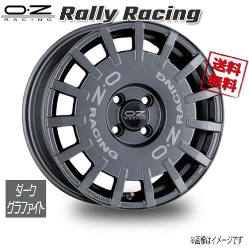 OZレーシング OZ Rally Racing ダークグラファイト 17インチ 4H108 7J+2...