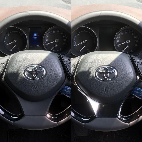 ステアリングパネル ハンドル ガーニッシュ C-HR ZYX10 NGX50