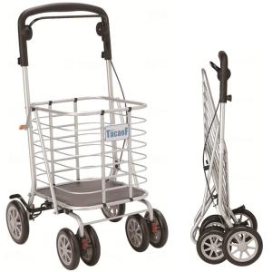須恵廣工業 シルバーカー アルミワゴンM-II No.136 手押し車 老人用