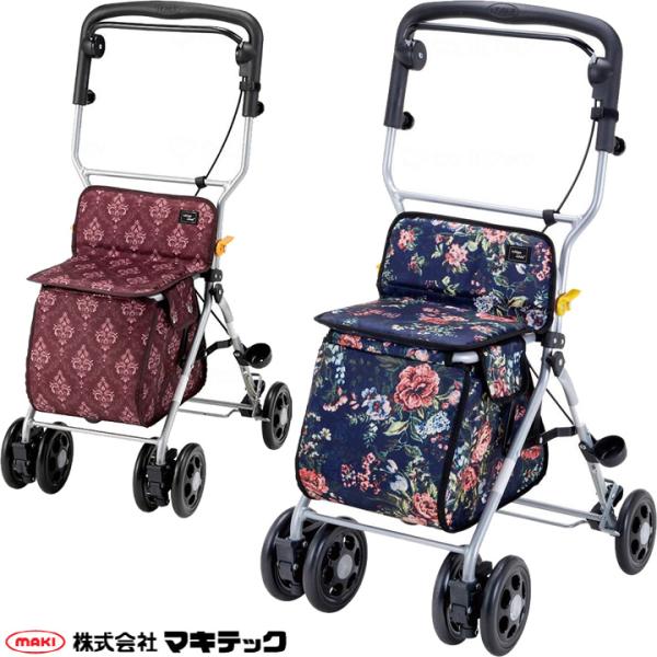 シルバーカー ルーク マキテック マキライフテック RK-10RF RK-10RD 手押し車 老人 ...