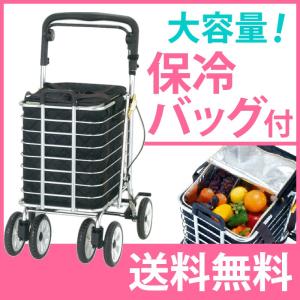 シルバーカー 手押し車 (老人 高齢者 カート) 介護用品 ノーブルワゴン袋付 マキテック（マキライフテック） NBW-2L NBW-2S・UL-384216