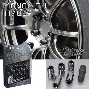 モノリスナット KYO-EI_Kics]モノリスT1/06ホイールナット＆専用樹脂キャップ_