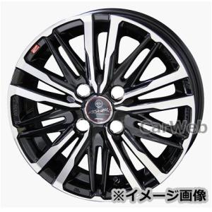 KYOHO SMACK CREST 15インチ 5.5J PCD:100 穴数:4 inset:43 サファイアブラック/ポリッシュ (スマック クレスト) 共豊 [ホイール4本セット]