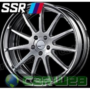 はこぽす対応商品 エグゼキューター エグゼキューター Ssr 18インチ Executor Ex04 穴数 5 ホイール1本単位 アルミホイール 10 0j ホイール1本単位 Inset 1 Ex04 Pcd 114 3 ブラッシュド H Ssr カーウェブ 2号店