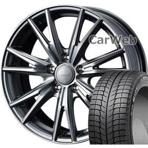 3 Xl Michelin 215 45r17 自動車 Velva Michelin X Ice Weds ガンメタリック ガンメタリック 91h Kevin 17 7 0 Std19st カーウェブ 114 5h 47 スタッドレス ホイールセット 2号店