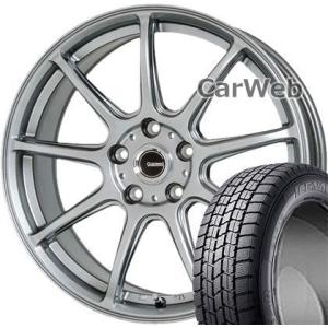 q Ice Goodyear Navi G01 Stuff 18 7 5 225 40r18 G Speed q 7 7 Hot メタリックシルバー 18 7 5 114 5h 38 スタッドレス ホイールセット Std19st カーウェブ 2号店