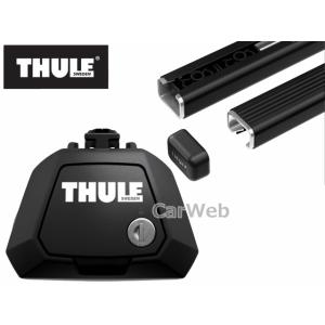 THULE [710410 7122] トヨタ ヴァンガード ルーフレール付車 H19/7〜 GSA33W,ACA33W ベースキャリアセット 1台分｜carweb2