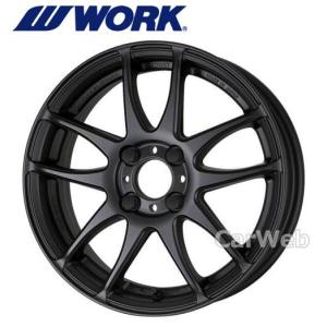 WORK EMOTION CR 極 15インチ 5.0J PCD:100 穴数:4 inset:45 (セミテーパー) マットブラック (MBL) [ホイール1本]