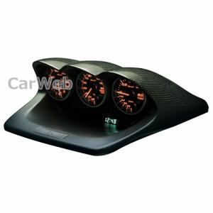 ZERO SPORTS 0930004 トリプルメーターフード カーボン インプレッサ GD#/GG# [代金引換不可商品]｜carweb2