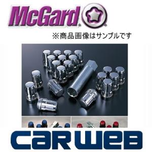 McGard (マックガード) スプラインドライブ ラグナット 16個 フクロタイプ (ブラック) テーパー M12×P1.5 21 品番：MCG-65023BK｜carweb