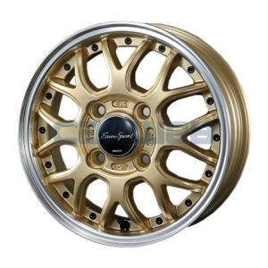 [ホイールのみ単品4本セット] BLEST / EuroSport Type 815 (SGG) 12インチ×4.0J PCD：100 穴数：4 インセット：43｜carweb