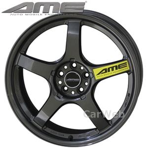 [ホイールのみ単品4本セット] TRACER GT-V (トレーサー) 18インチ×8.5J PCD：120 穴数：5 インセット：35 ガンブラック (KYOHO AME)｜carweb