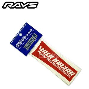 RAYS 7415000003010 No,10 VOLK RACING TE37SL (PGカラー) リペア用スポークステッカー 19インチ用 レッド [メール便]｜carweb