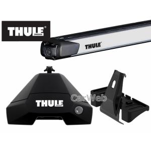 [7105 892 5001] THULE トヨタ プリウス H21/5〜 ZVW30 ベースキャリアセット 1台分｜carweb