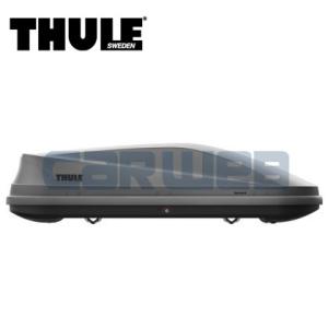 [TH6342] THULE ツーリング M 200 チタンエアロスキン ルーフボックス｜carweb