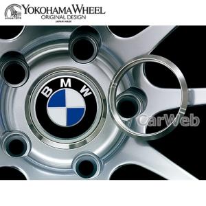 [Z9018] YOKOHAMA WHEEL ADVAN Racing センターキャップリング BMW ADVAN RACING CENTER CAP RING φ73 BMW