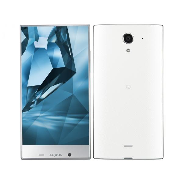【送料無料！新品未使用】AQUOS CRYSTAL X 402SH（ホワイト）■スピーカー付 ネット...