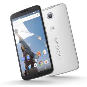 【送料無料！新品未使用】 nexus6 64GB クラウドホワイト 利用制限○ ワイモバイル(Y!mobile) Google simフリー　白ロム｜carymo