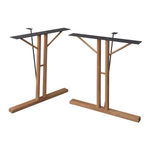 テーブル脚 テーブル用脚 DIY 脚のみ パーツ MIZUMA 木製T型脚 兼用