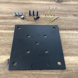 テーブル脚取付用 IKE 金属プレートセット 150 中央取り付けタイプ｜木工材料屋