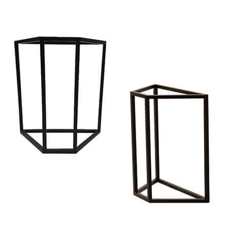 テーブル脚 テーブル用脚 ＤＩＹ 脚のみ パーツ スチール脚 トラペ 2本1組