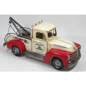 ブリキのおもちゃ トラック 車 置物 置き物 オブジェ アンティーク レトロ ヴィンテージ アメリカ雑貨 truck｜casa