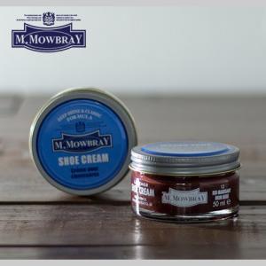 靴クリーム レッドマホガニー 手入れ シュークリームジャー M.MOWBRAY モゥブレィ モウブレイ 靴磨き 艶出し シューケア