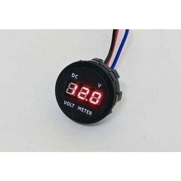 GHOST DV220B デジタルボルトメーターカーオーディオ