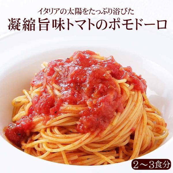 【2〜3人前】イタリアの太陽をいっぱい浴びた凝縮旨味トマトのポモドーロ(パスタ)