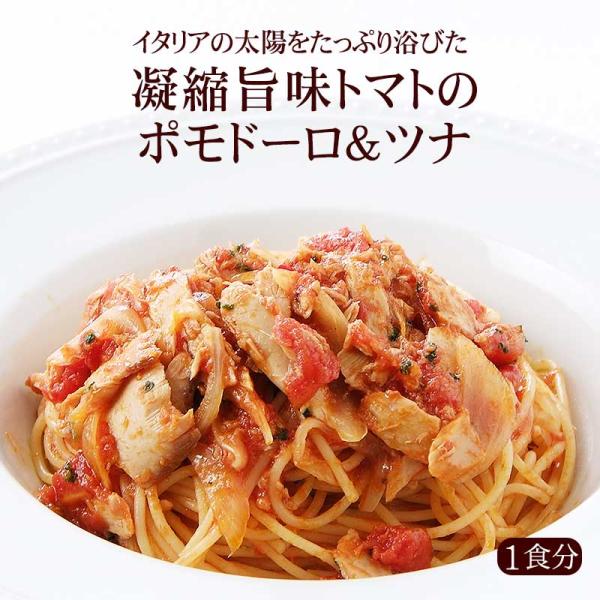 【1人前】イタリアの太陽を浴びた凝縮旨味トマトのポモドーロ&amp;ツナ
