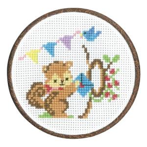 クロスステッチ刺繍キット 動物の商品一覧 通販 Yahoo ショッピング