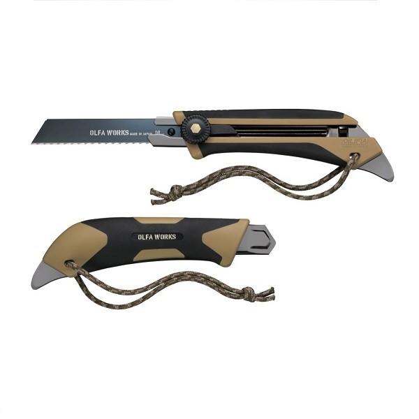 オルファワークス 替刃式のフィールドナイフFK1 サンドベージュ 4901165301574