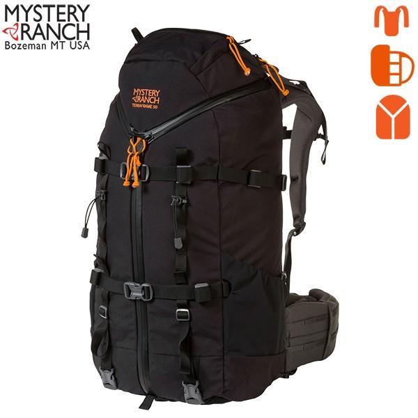 ミステリーランチ テラフレーム3ZIP 50 ブラック 19761350001005