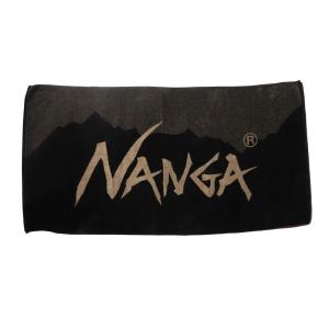 NANGA LOGO BATH TOWEL/ナンガ ロゴ バスタオル GRY 4938101093668｜cascaderocks