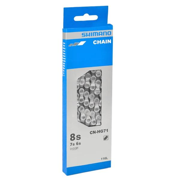 【メール便で送料無料】シマノ チェーン CN-HG71 6S 7S 8S 116L 6速 7速 8速...