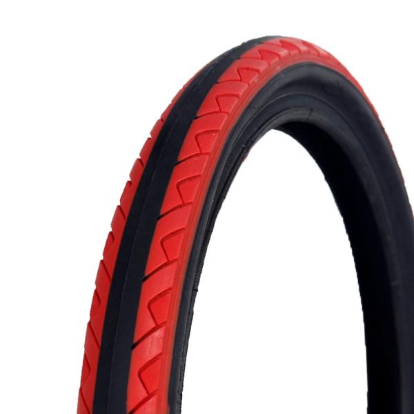 【並行輸入品】CST C1653 14インチ タイヤ レッド 1本 14x1.35 37-254 H...