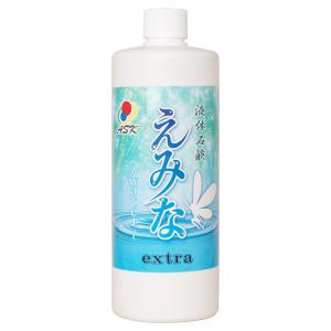 万能 液体石鹸 えみな -Water- extra 500ml 【抗酸化溶液活用製品】液体石けん 洗剤 洗濯 食器洗い 掃除 洗車｜cascata