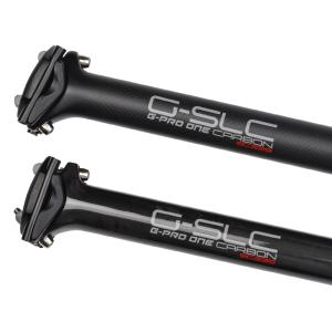 サスペンション シートポスト ブラック 580mm φ33.9 セットバック