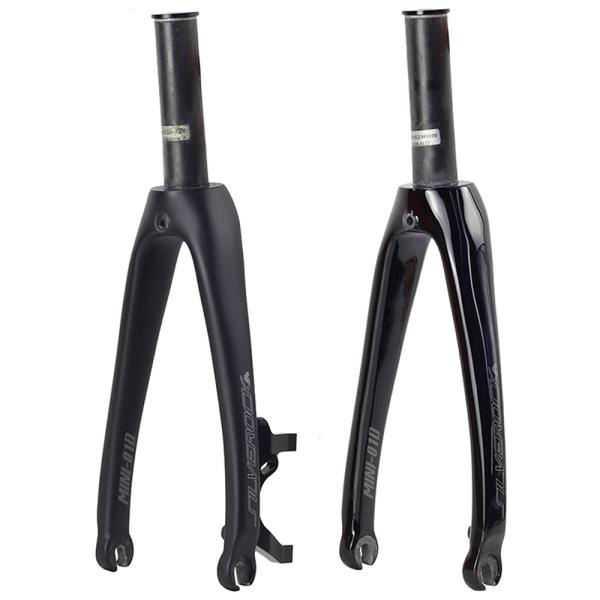 SILVEROCK カーボン フォーク 349 MINI-01D マウントアダプター付き DAHON...