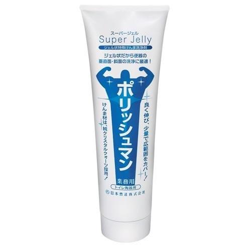 尿石除去　尿石防止　便器の汚れ　水あか取り　ポリッシュマン　スーパージェル　300g　ジェルタイプ【...