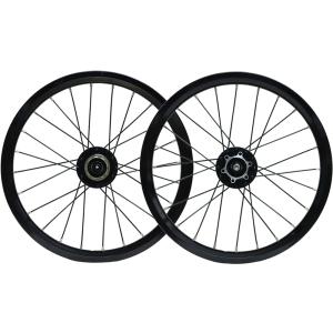 DAHON K3 PLUS / K9X 軽量ホイール 前後セット 16インチ BIKEMASTER 約1259g ミニベロ ダホン 手組 高精度 シールドベアリング 丈夫 スムーズ 305