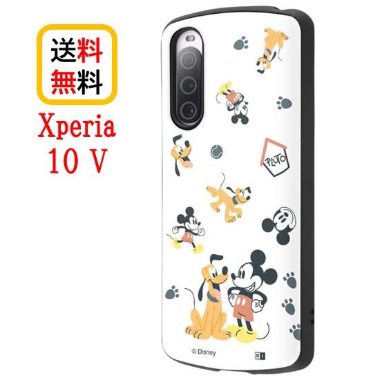 ディズニー キャラクター Xperia 10 V スマホケース 耐衝撃ケース MiA IN-RDXP...
