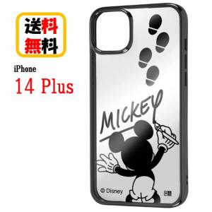 ディズニー キャラクター iPhone 14Plus スマホケース TPU ソフトケース META ミッキーマウス サイン メタリック IN-DP38HT2B/MK13 iPhoneケース iPhone14Plusの商品画像