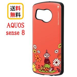 ムーミン AQUOS sense8 スマホケース 耐衝撃ケース MiA IN-AAQM3AC4/MT24 リトルミイ お花 AQUOSケース AQUOSsense8 アクオス センス キャラクター 耐衝撃の商品画像