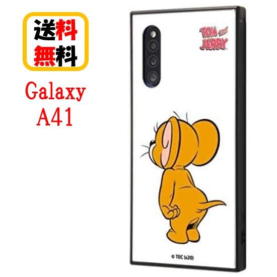 トムとジェリー Galaxy A41 スマホケース 耐衝撃ケース ジェリー KAKU IQ-WGA4...