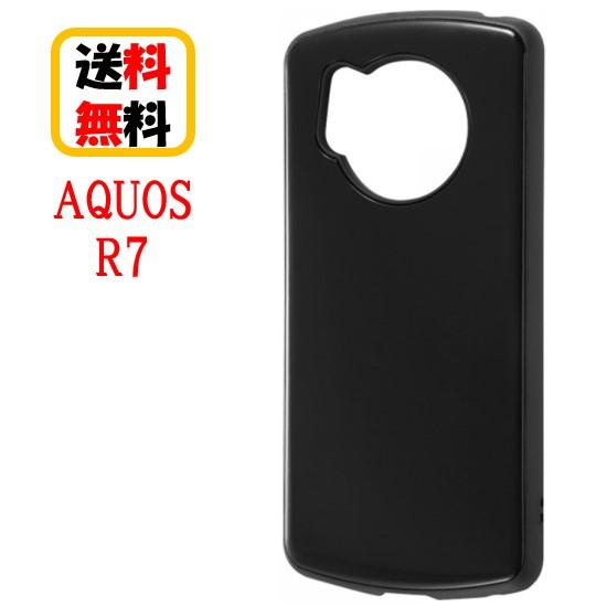 AQUOS R7 スマホケース 耐衝撃ケース ブラック ProCa RT-AQR7AC3/B AQU...